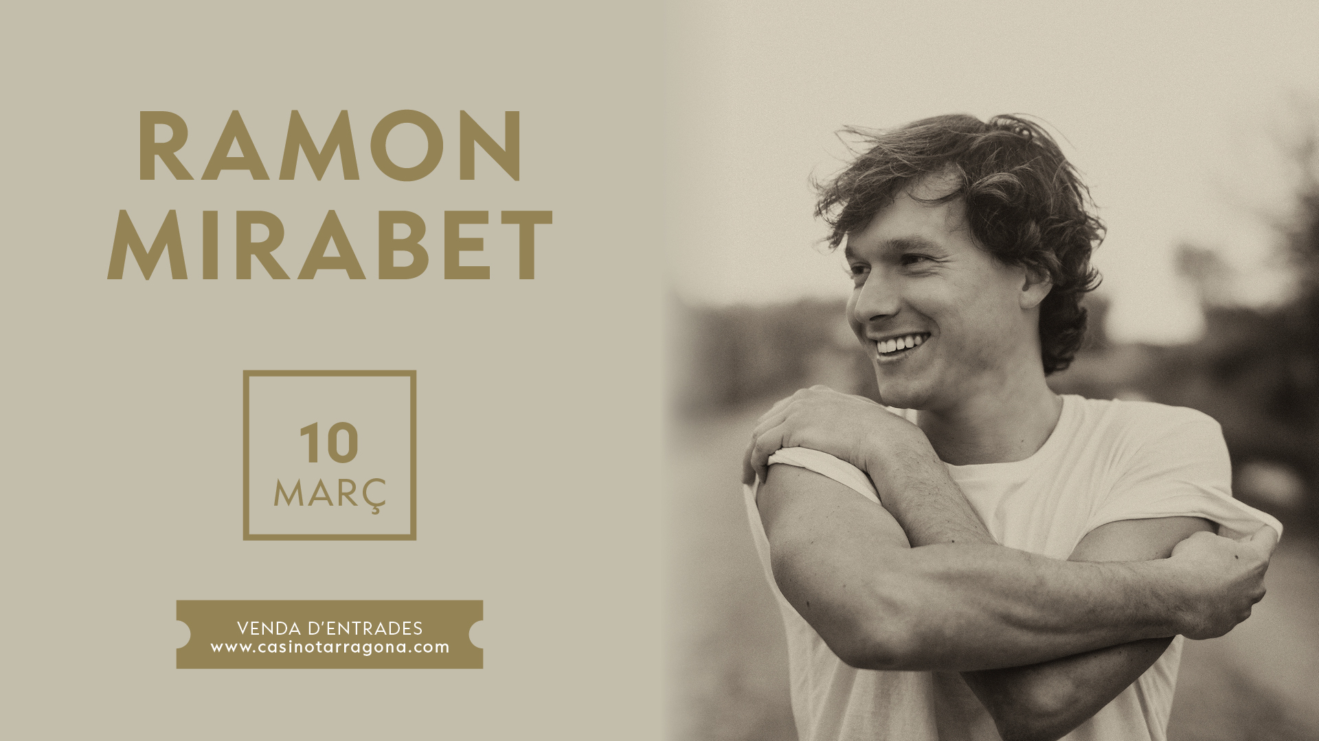 Ramon Mirabet i Ruth Lorenzo actuaran a Casino Tarragona