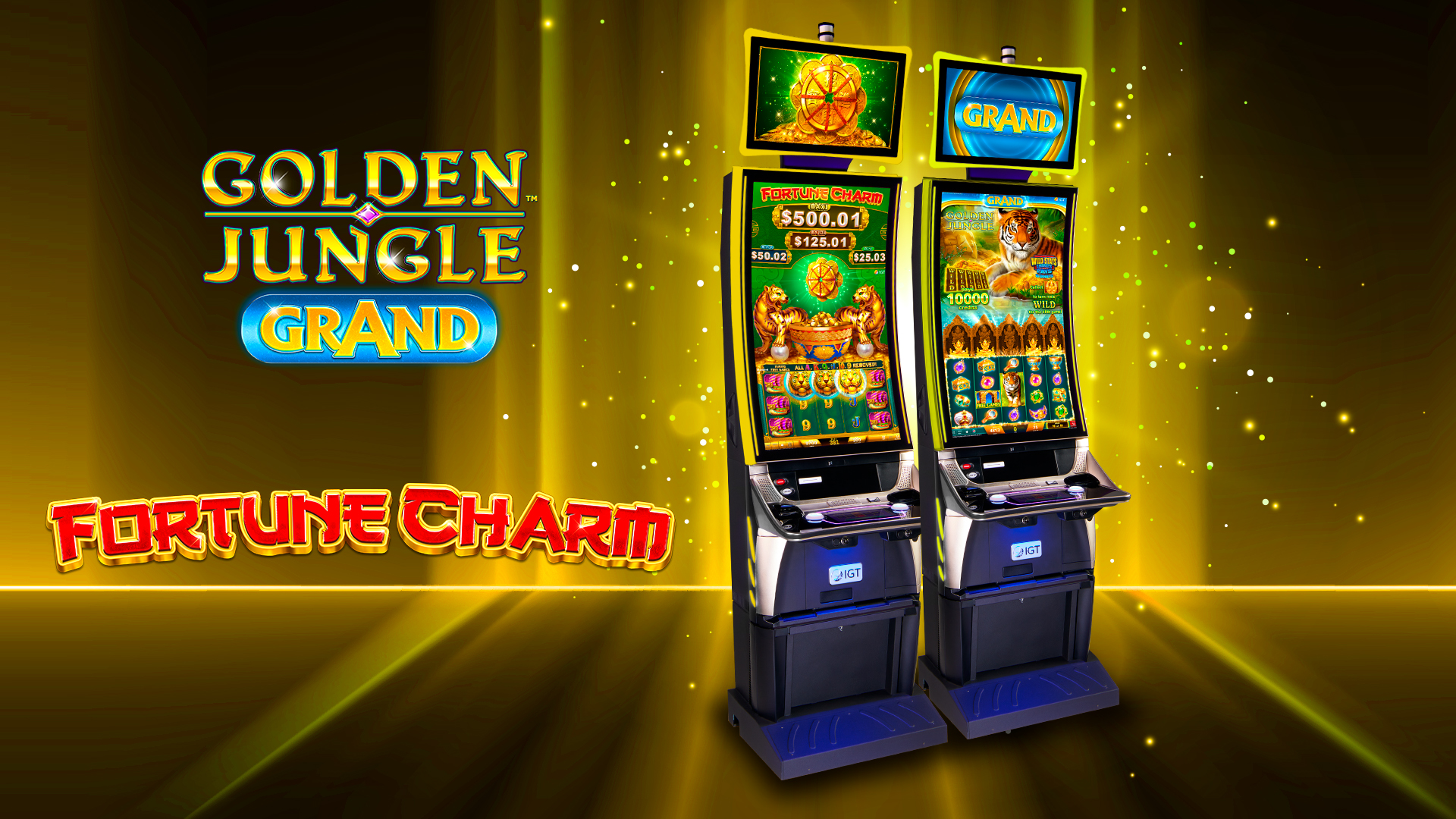 GOLDEN JUNGLE & FORTUNE CHARM (IGT)